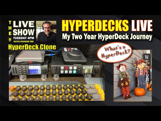 My Two Year HyperDeck Journey: Studio MINI, Studio HD Plus, HD Shuttle & Pi HyperDeck Clone