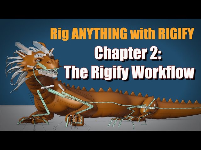 [Blender 2.8~3.6] Rig ANYTHING with Rigify #2 - the Rigify Workflow