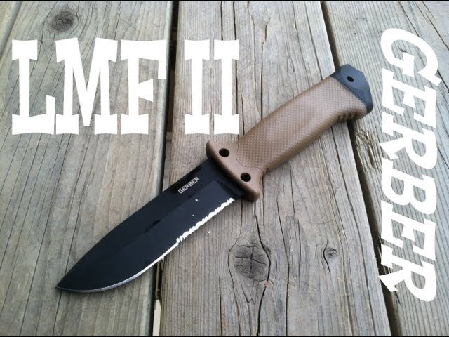 Gerber LMF II Knife Field Test