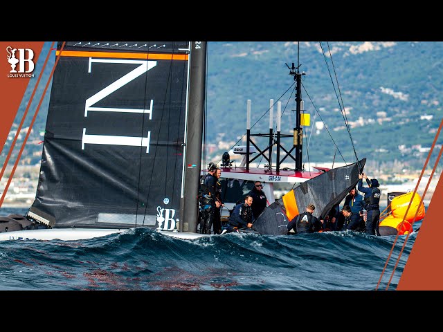 CHALLENGING DAY ALL ROUND IN BARCELONA | Day Summary - 16th February | America's Cup