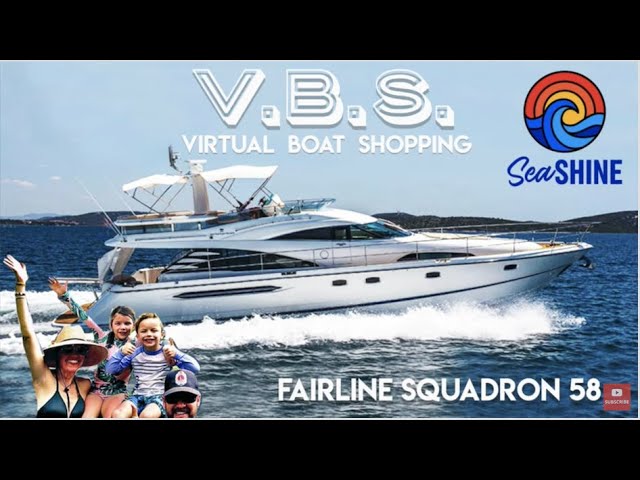 Fairline 58 Squadron Yacht for the Great Loop -- Yes? No? Maybe? Virtual Boat Shopping, episode 34