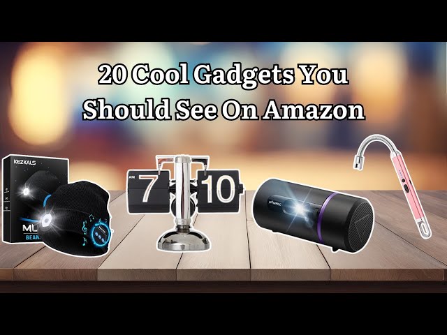 20 COOL GADGETS YOU SHOULD SEE ON AMAZON !!! (Part :- 1)