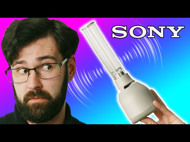Can Sony make glass sound GOOD? - LSPX-S3 Glass Sound Speaker