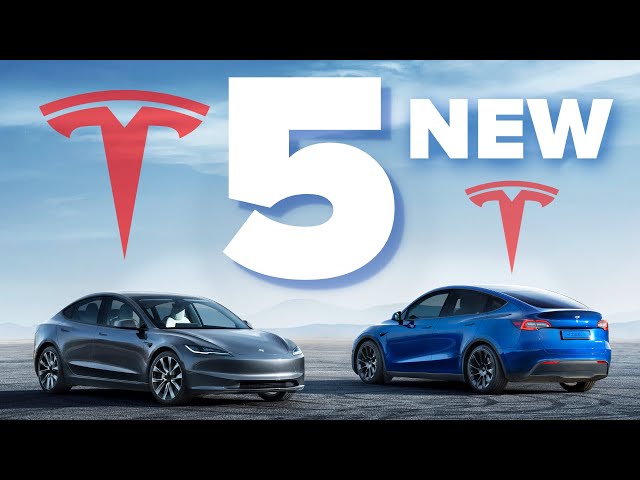 Elon Announces 5 NEW Tesla Products | The Future Of Tesla