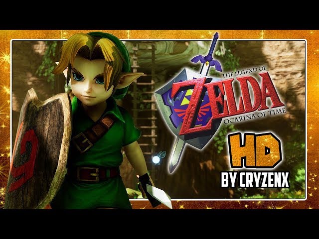 THE LEGEND OF ZELDA OCARINA OF TIME HD DEMO in 4K in UNREAL ENGINE 4 by CryZENx