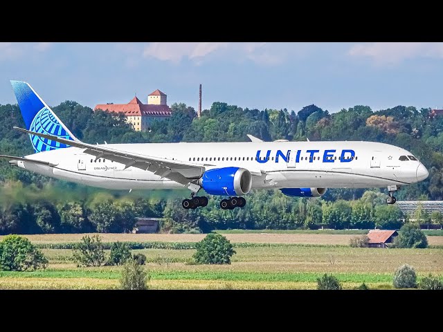 20 MINUTES of CLOSE UP TAKEOFFS and LANDINGS at MUC | Munich Airport Plane Spotting [MUC/EDDM]