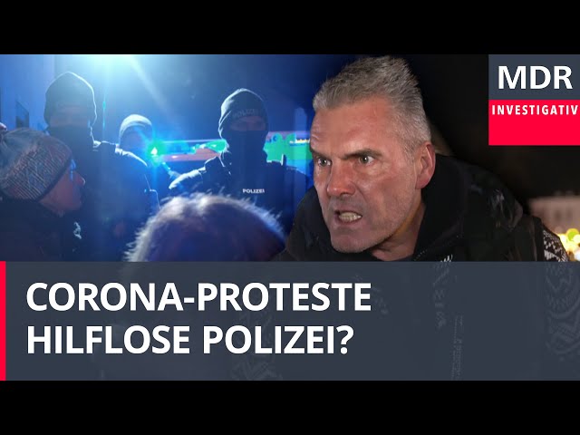 Corona-Proteste in Sachsen