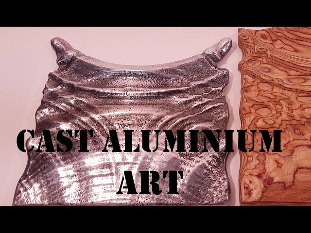 Greensand Casting Awesome Aluminium Wave Art