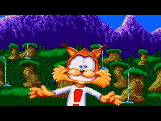 Bubsy in Claws Encounters of the Furred Kind (SNES) Playthrough - NintendoComplete