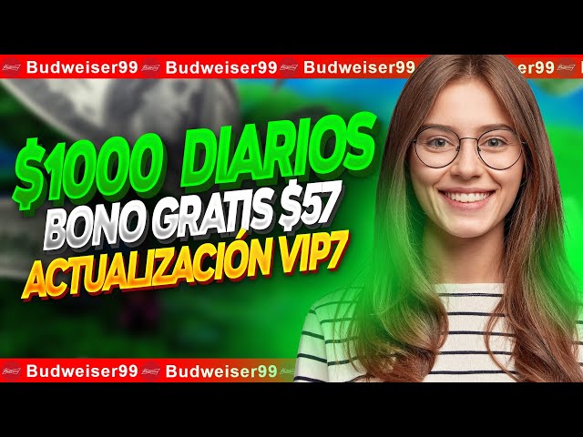 CÓMO GANAR $1000 DÓLARES DIARIOS FÁCIL +💰🤑BINANCE RETIRO EN VIVO ✅ VIP7 BUDWEISER 🎁BONO GRATIS $57