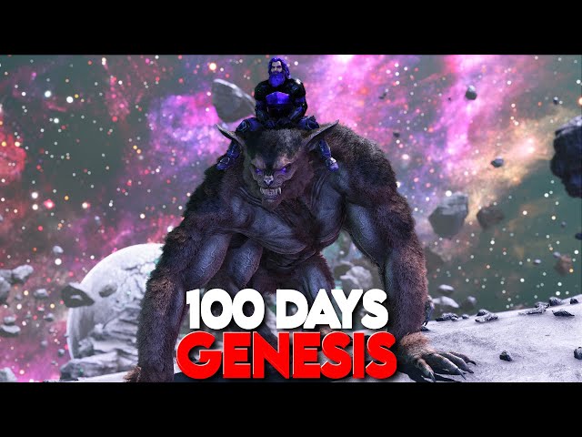 I Played 100 Days On Genesis... Here's What Happened | ARK Survival Evolved