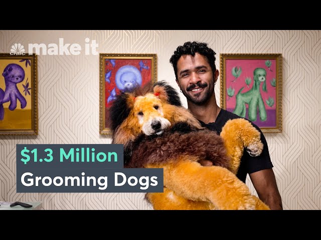 I Bring In $1.3 Million A Year As A Dog Grooming Artist