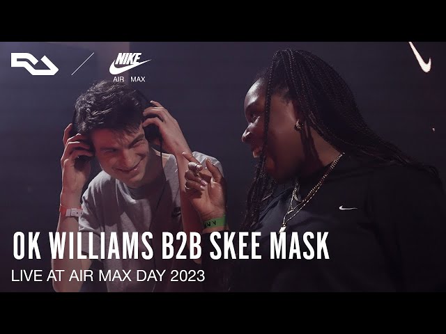 RA Live: Ok Williams b2b Skee Mask at Nike Air Max Day 2023