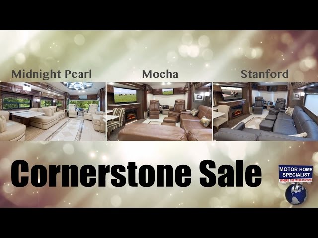 2015 Entegra Coach Cornerstone Luxury RV Review at MHSRV.com 45K 45B