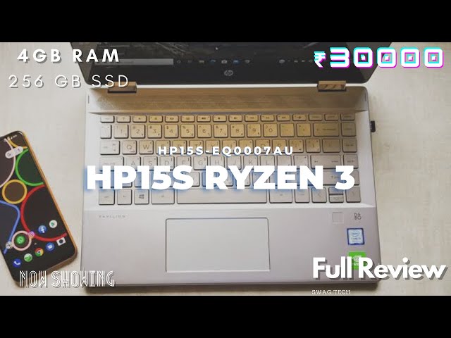 HP 15s eq0007au Full Review : Best Laptop Under 30000