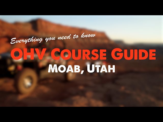 Utah OHV Education Course Guide