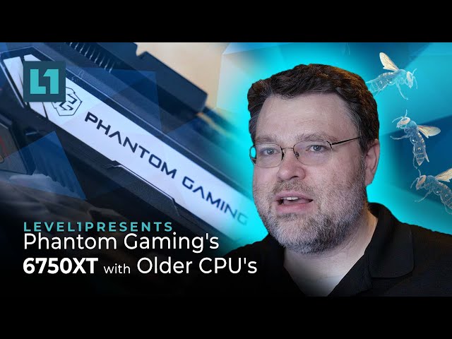 Phantom Gaming's 6750xt With Older CPU's