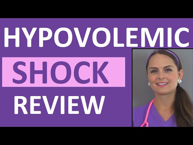 Hypovolemic Shock Nursing, Treatment, Management, Interventions NCLEX