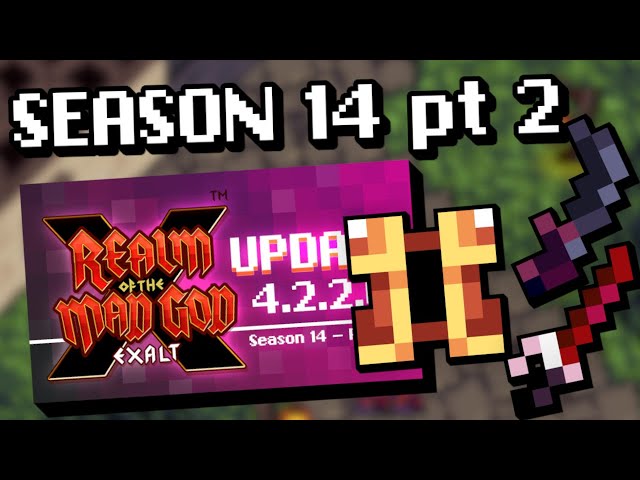 RotMG Season 14 Part 2 Is LIVE! Realm Rework Changes + New Shinies!