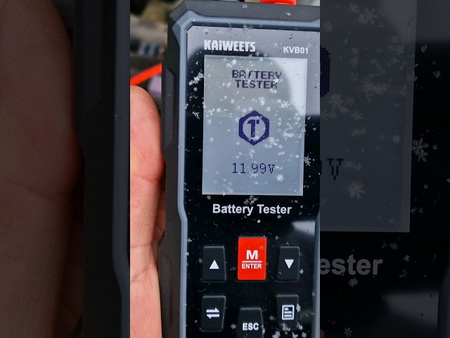 Car Battery Tester KAiWEETS KVB01