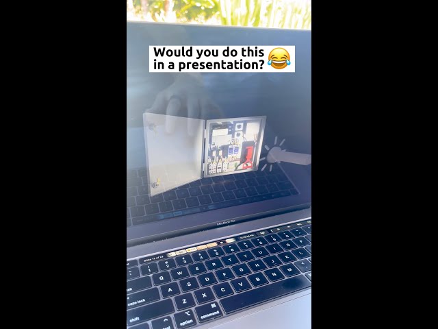 Would you do this in a presentation? 😂