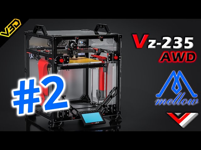VzBot Vz-235 Mellow Kit Live: Z Axis Assembly