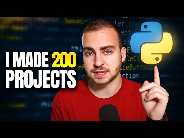 I Made 200 Python Projects...Here Are My 5 FAVORITES