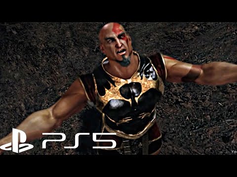 How Kratos Got The Blades of CHAOS Scene God of War PS5 (4K Ultra HD) PS Now PS5