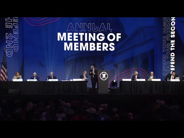NRA EVP & CEO Wayne LaPierre at the 2023 NRA Annual Meeting of Members