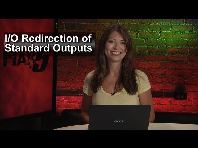 HakTip - Linux Terminal 101 - I/O Redirection of Standard Outputs