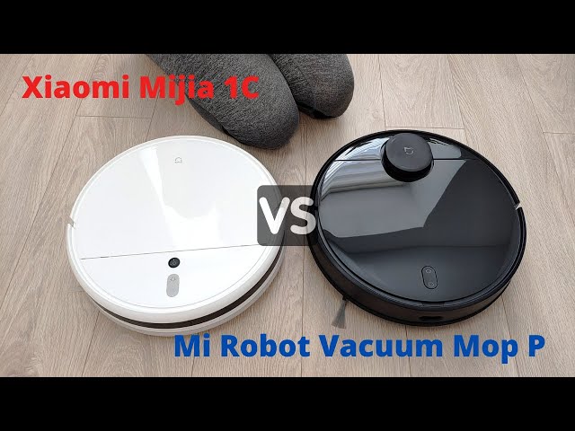 Xiaomi Mi Robot Vacuum Mop P vs. Mijia 1C: Differences and Cleaning Performance Compared