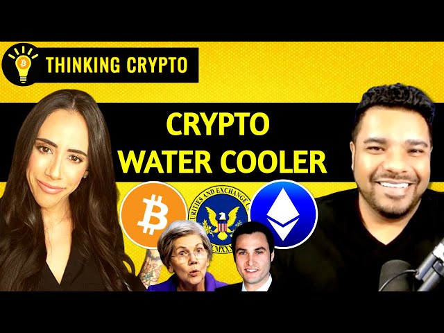 Crypto Water Cooler: Bitcoin Price Prediction, John Deaton vs Elizabeth Warren, Solana, ETH ETF Ep09