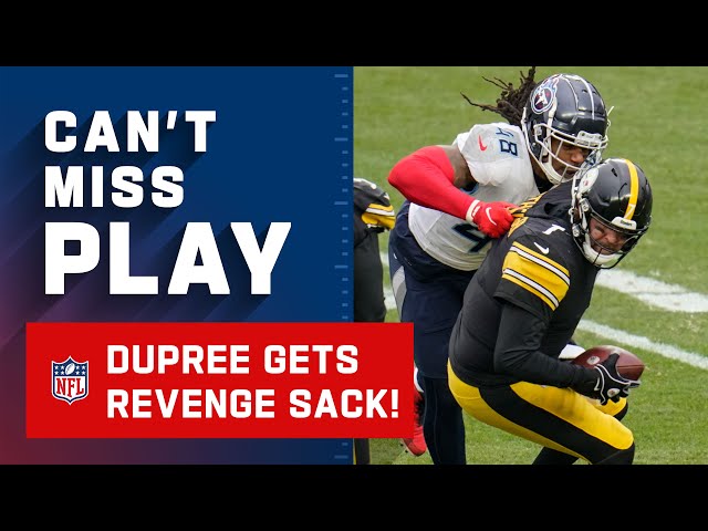 Bud Dupree Gets His Revenge Sack!