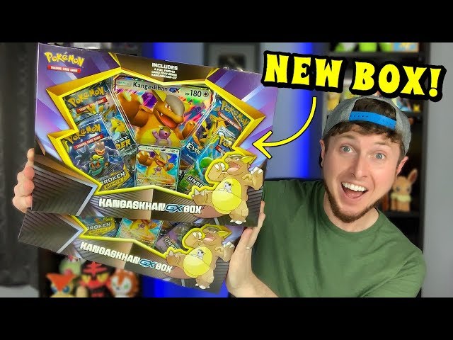 📦NEW POKEMON CARDS GX BOX - Kangaskhan Collection Opening with Unbroken Bonds Packs!