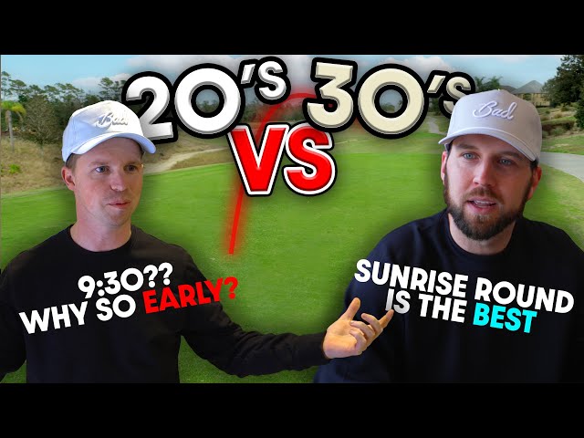 Planning Golf: 20s vs 30s