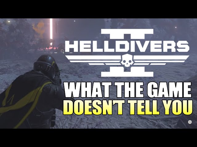HELLDIVERS 2 Essential Beginners Guide