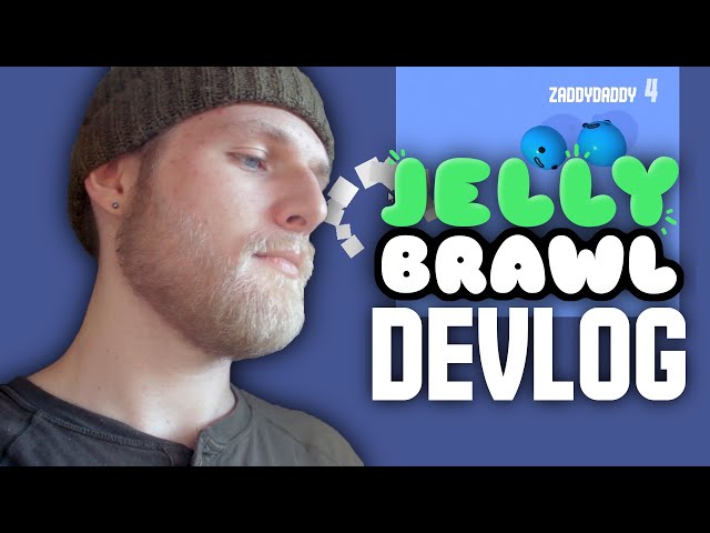 Slow Motion and Releasing an Indie Game - Game Devlog #2 (Jelly Brawl)