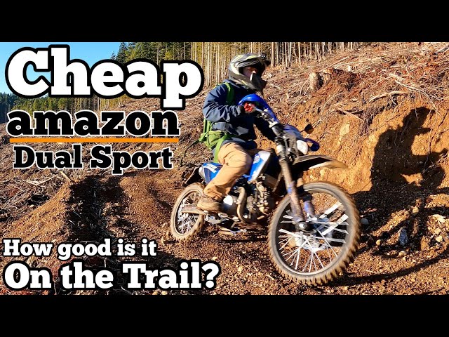 Amazon Ultra light dual sport X Pro Storm 150 DLX trail ride review