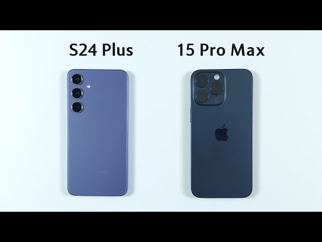 Samsung S24 Plus vs iPhone 15 Pro Max | SPEED TEST