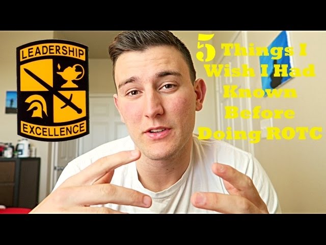 5 Things I Wish I Had Known Before Doing ROTC