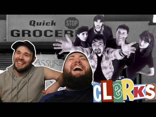 CLERKS (1994) TWIN BROTHERS FIRST TIME WATCHING MOVIE REACTION!