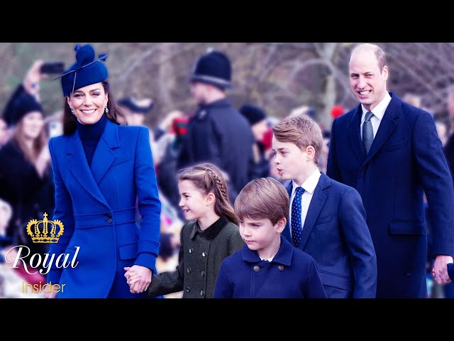 Catherine & the Wales Family's Bold Christmas Announcement: Blue is the New Festive Color! 😅😅