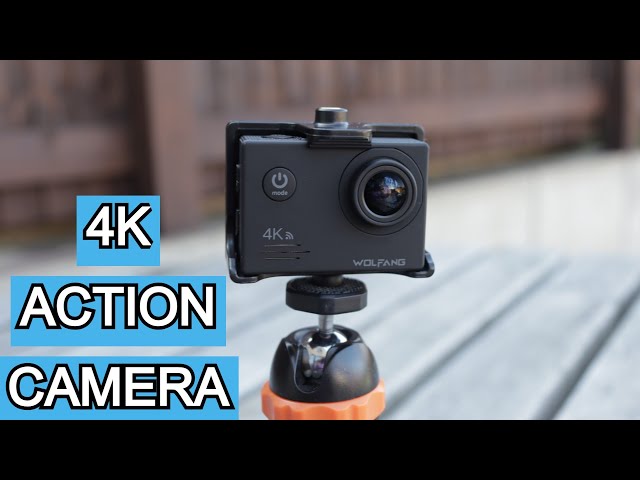WOLFANG GA100 4K Action Camera Unboxing & Video Footage.