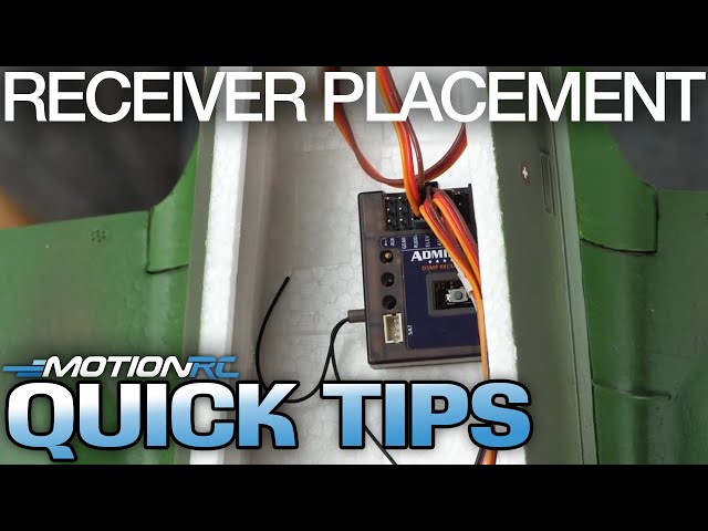 Proper RC Receiver (RX) Placement | Quick Tip | Motion RC