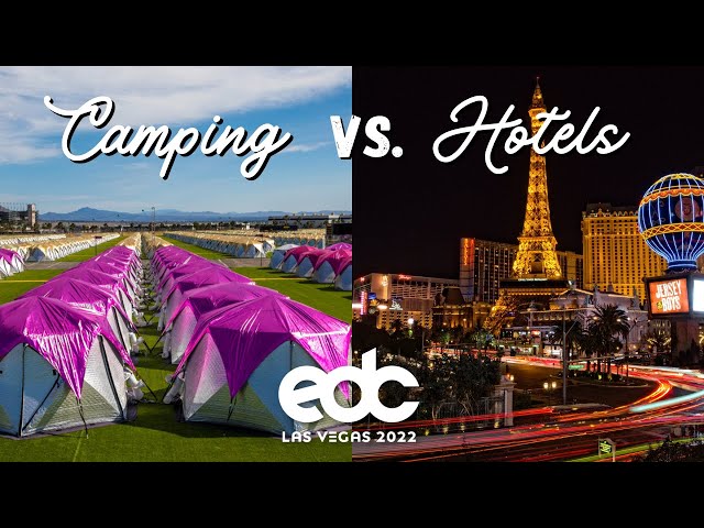 Camp EDC vs. Hotels: Which is Better for EDC Las Vegas?