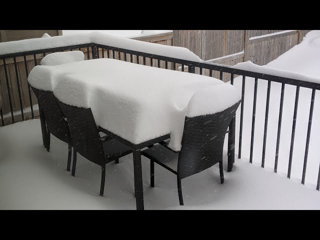 MASSIVE Calgary Blizzard Snowstorm - December 22nd 2020