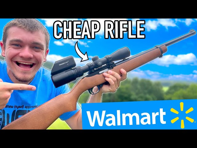 Eating Only What I Hunt with Walmart's Cheapest 22 Rifle!