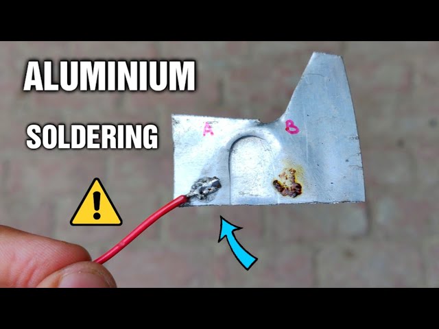 How to Solder on Aluminum DIY