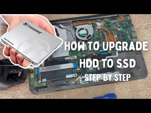 How to Upgrade Laptop HDD to SSD, Tutorial | HSC Video