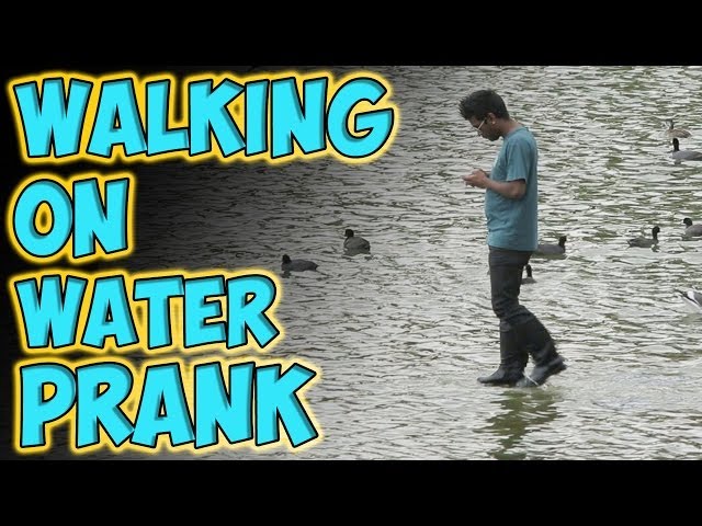 Walking on Water Prank